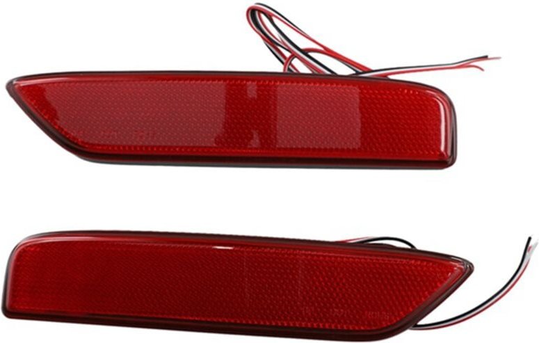 Tlily - Auto Hinten Reflektor Licht Stoßstange Rücklicht Nebel Licht Bremslicht für Mitsubishi delicr mini Rot
