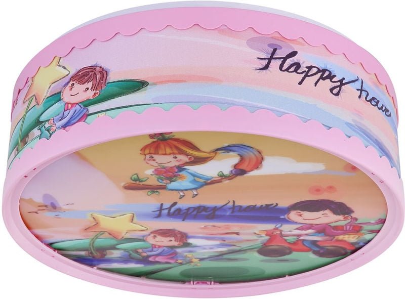 Globo - Kinder Decken Leuchte Strahler bunt Mädchen Motiv Lampe Spiel Zimmer Beleuchtung 15735D