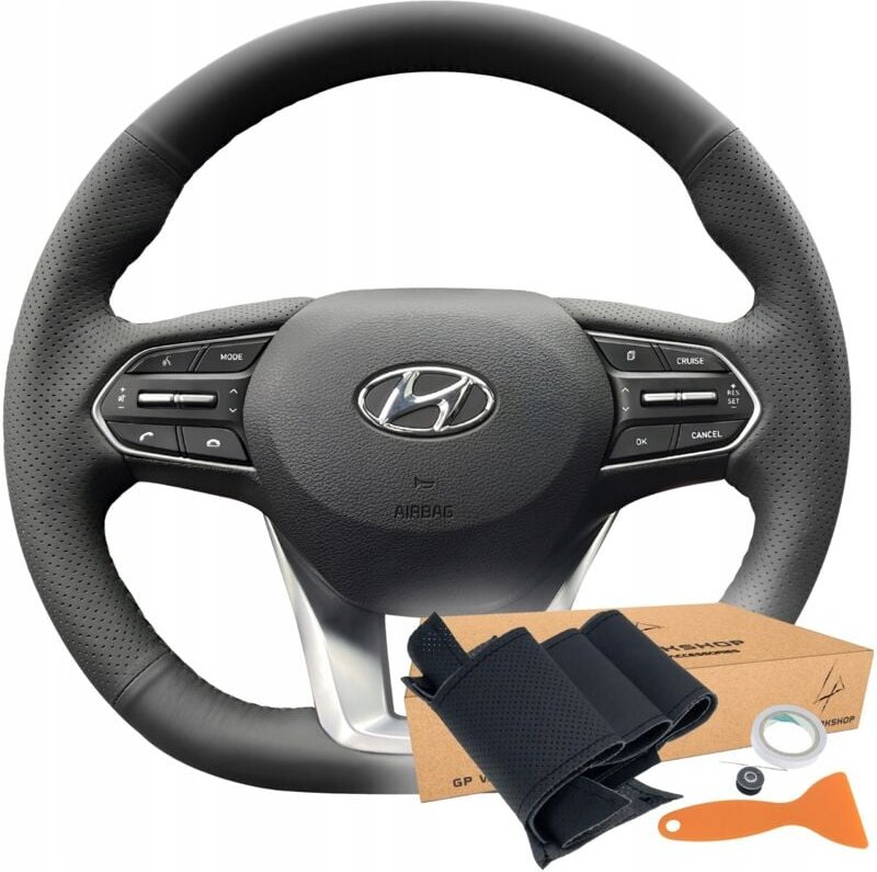 Lenkradabdeckung Mit Muster Für Hyundai Santa Fe Palisade