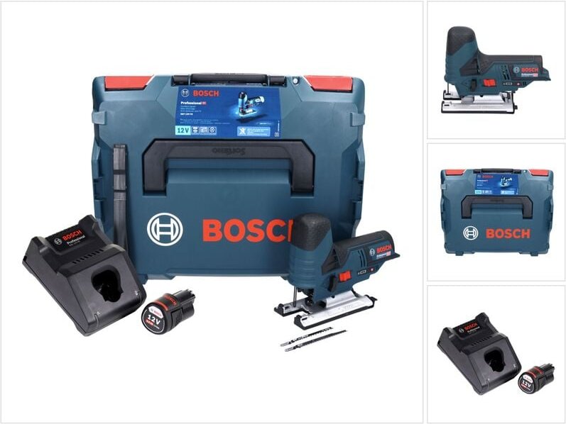 Thumbnail - Gst 12V-70 Professional Akku Stichsäge 12 v + 1x Akku 3,0 Ah + Ladegerät + L-Boxx - Bosch