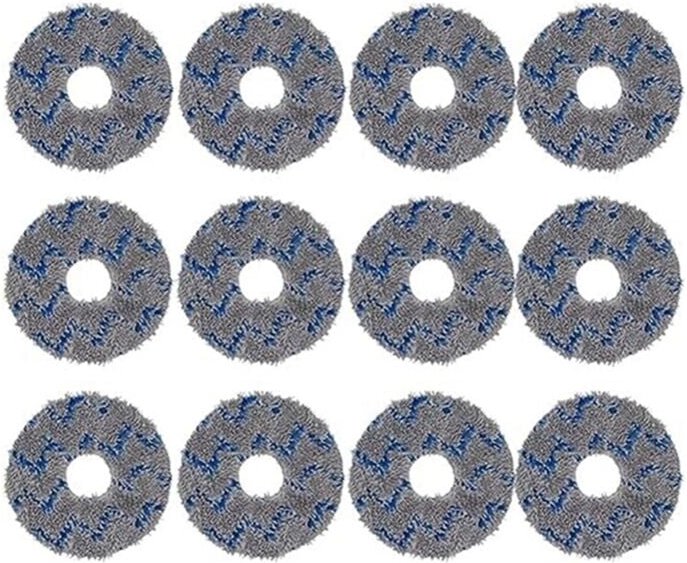 Für T10 TURBO / OMNI Staubsauger Waschbare Mopp-Pads 12 Stück