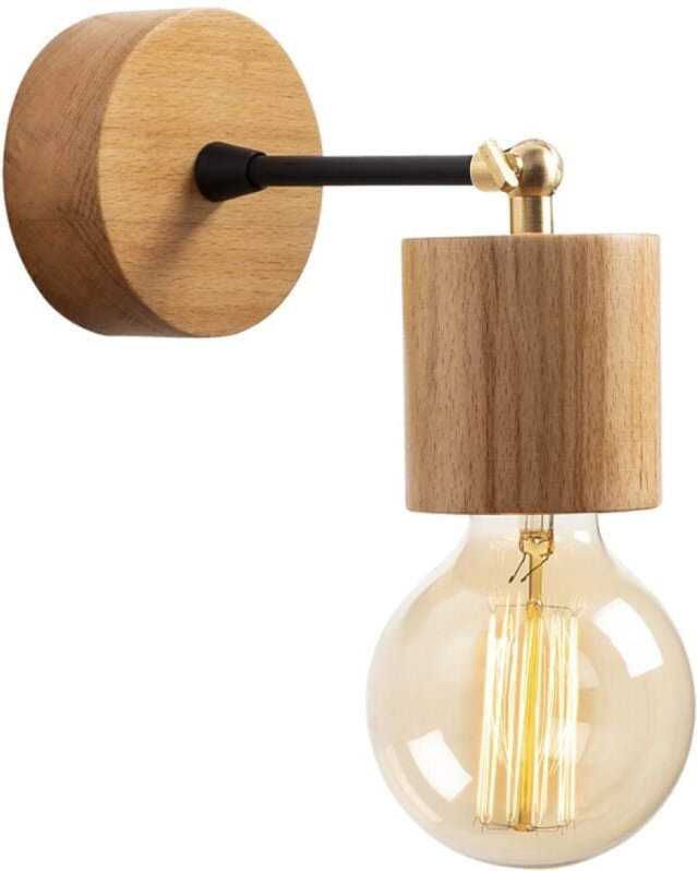 Wandlampe aus Holz-Design sonia