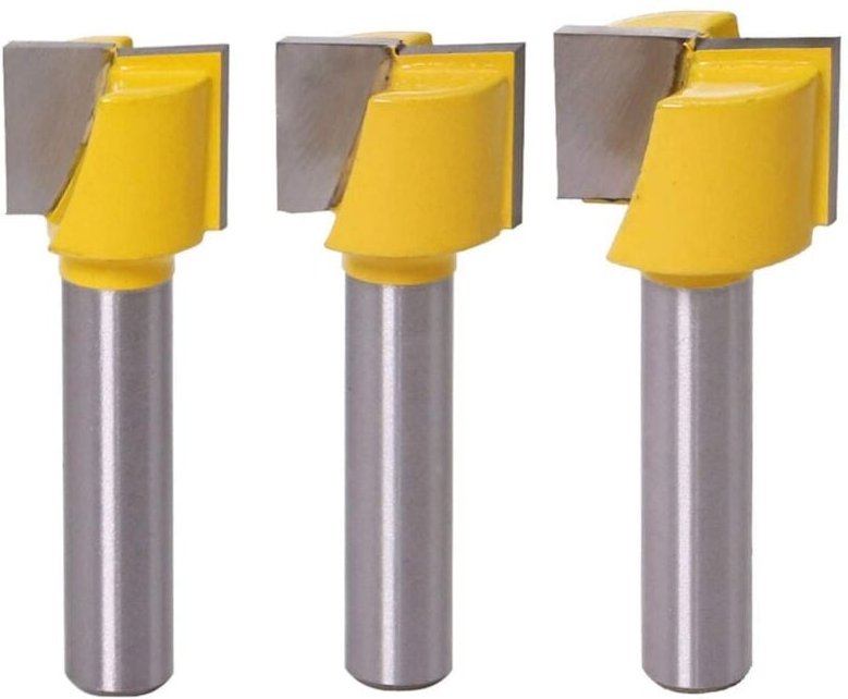 Stück 8-mm-Reinigungsbohrer, Bodenreinigungs-Dado-Fräsklingen-Bit, Hartmetall-Holzbearbeitungsfräser, 16/18/20 mm Klinge...