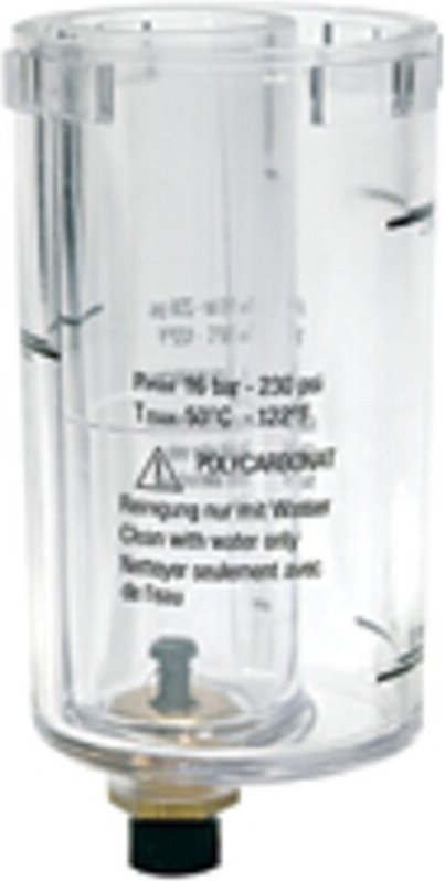 Riegler - Kunststoffbehälter mit Ablassventil und O-Ring, für Kombi-WE, BG1