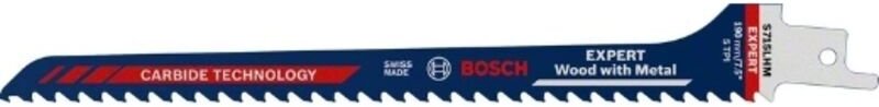 Professional Expert 'Wood with Metal' s 715 lhm Säbelsägeblatt, 1 Stück (2608900384) - Bosch