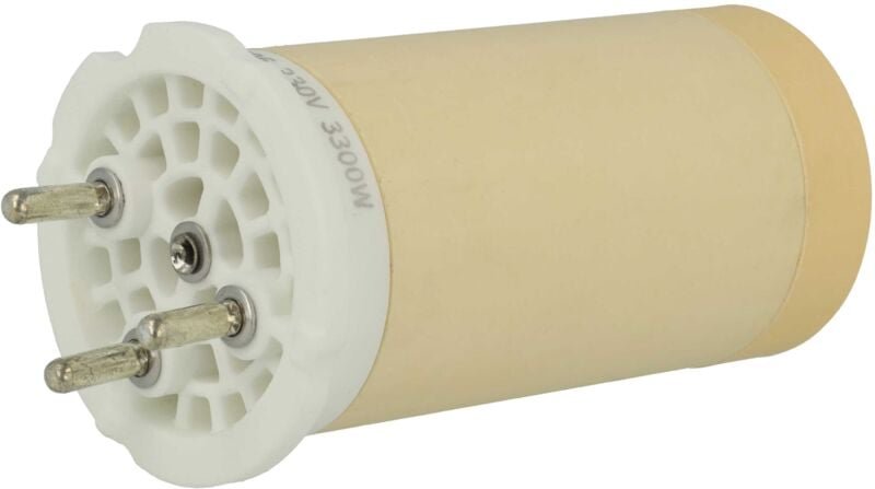 vhbw Heizelement kompatibel mit Leister ELECTRON ST Heißluftschweißpistole - 3300 W, Keramik Heizkern, 4,4 x 9,2 cm