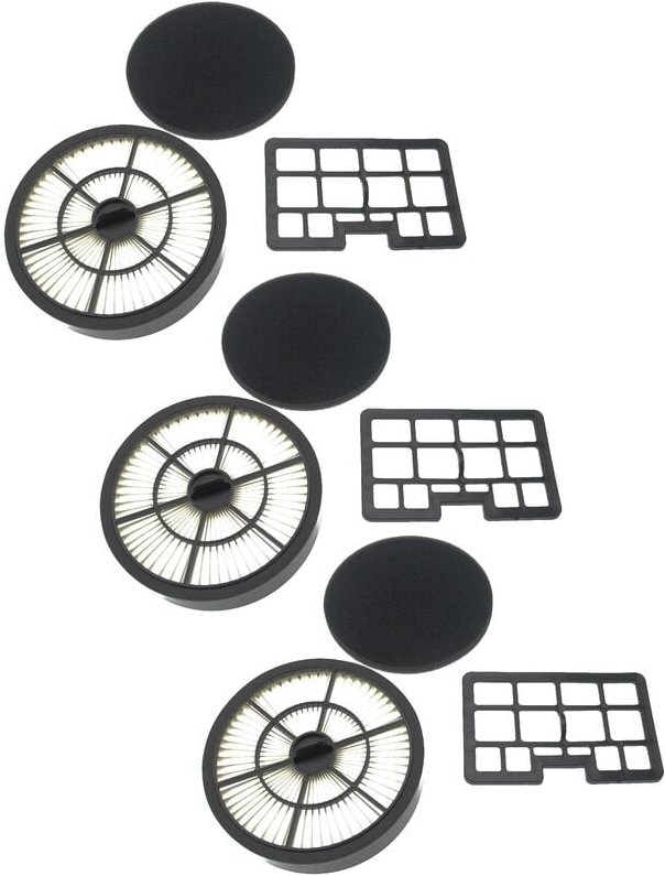 Filter-Set kompatibel mit Hanseatic VC-T4020, VC-T4020E-1, VC-T4020ES-2, VC-T4020ES17 - 6x Filter (Abluft-Filter, Kombi-...