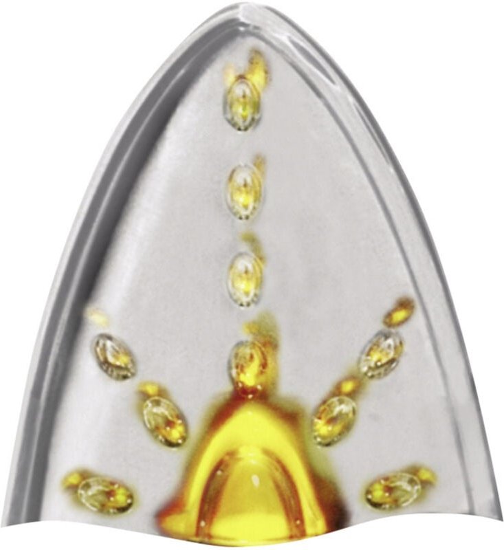 113960 LED-Nachtlicht Oval led Bernstein Weiß - Hama