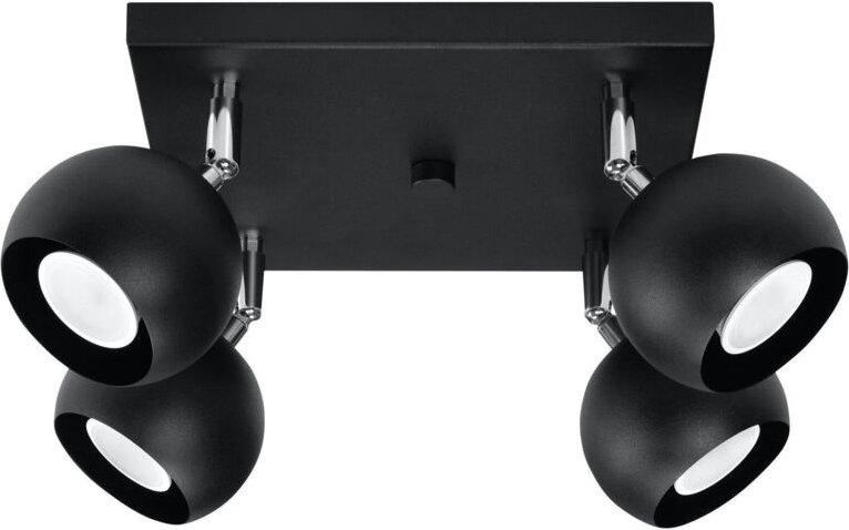 Deckenleuchte Oculare 4xGU10 Neutralweiß 25cm Sollux