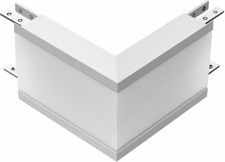 12W Linear L-förmiger Einbau-LED-Anschluss Samsung Chip Silber Naturweiß - V-tac