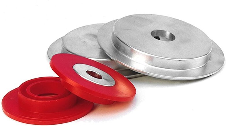 Paar 54 x 25 mm lange Finger fur Schleifscheiben Fervi frf54/25