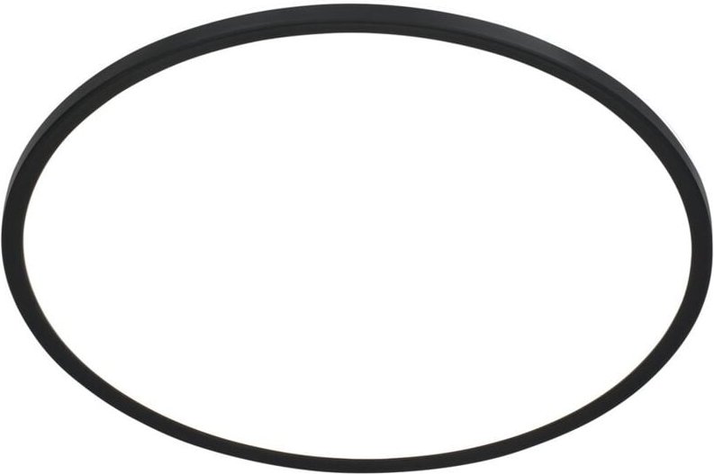 Slim led Panel, Neutralweißes Licht, Backlighteffekt, Flaches Design, schwarz, 42 x 2,9 cm - Briloner