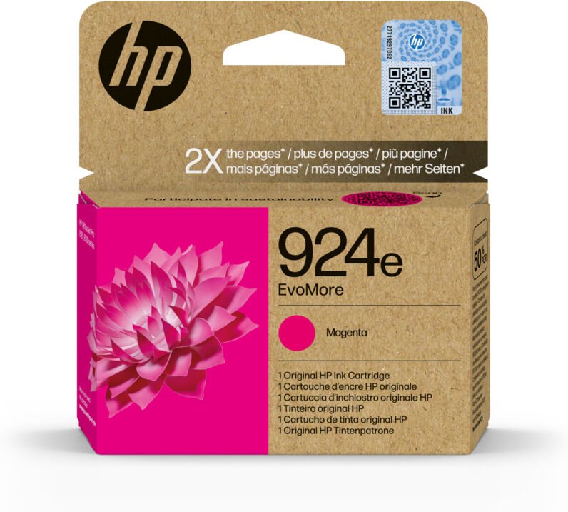 Hewlett Packard HP Ink No 924e Magenta (4K0U8NE) (4K0U8NECE1)