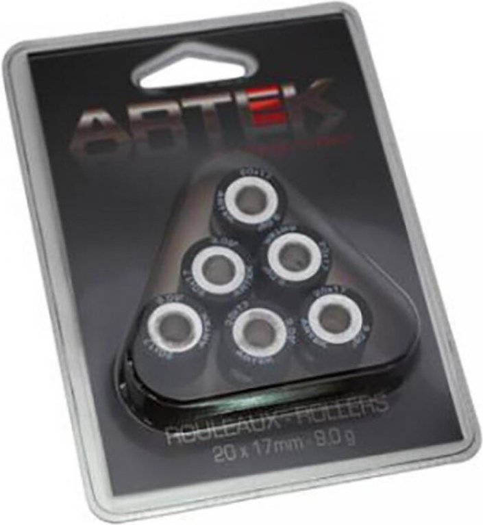 Artek Variorolle für Roller suzuki 125 burgman 2007 20x17 9grs