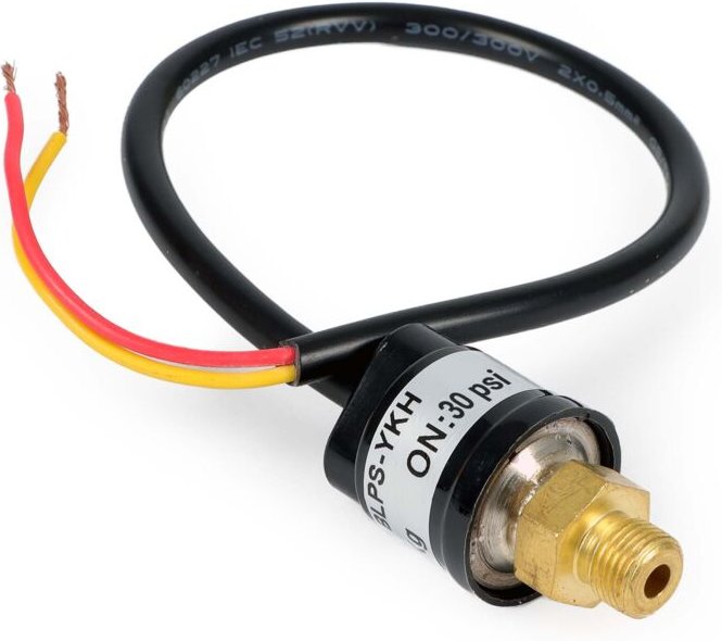 Wiltec Ersatzteil für Airbrush Mini Kompressor A176 Druckschalter, Kompressor Schalter für Air Brush Designs, Tattoo, Mo...