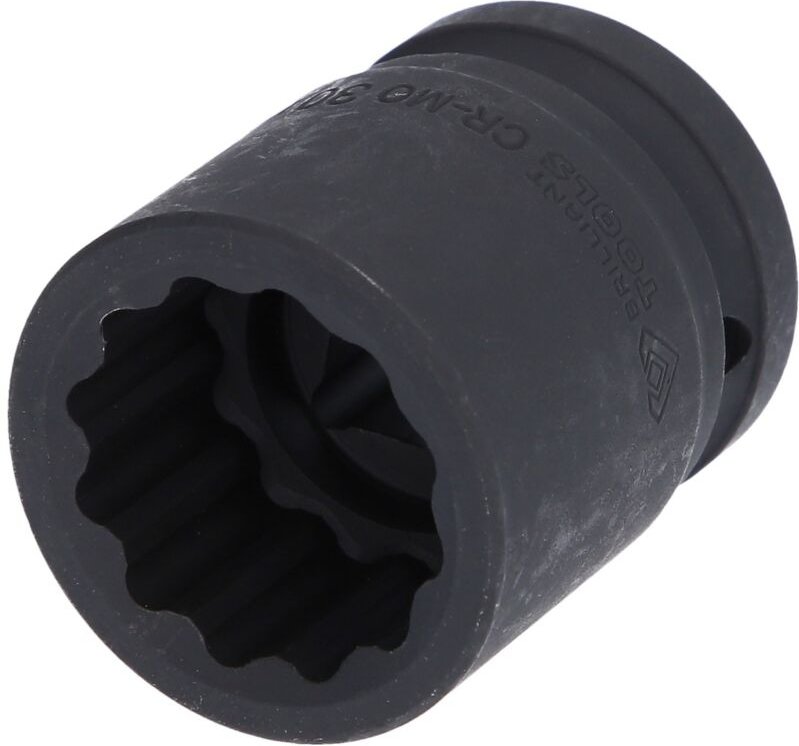 Brilliant Tools - 3/4' Kraft-Stecknuss Zwölfkant, 30 mm, kurz