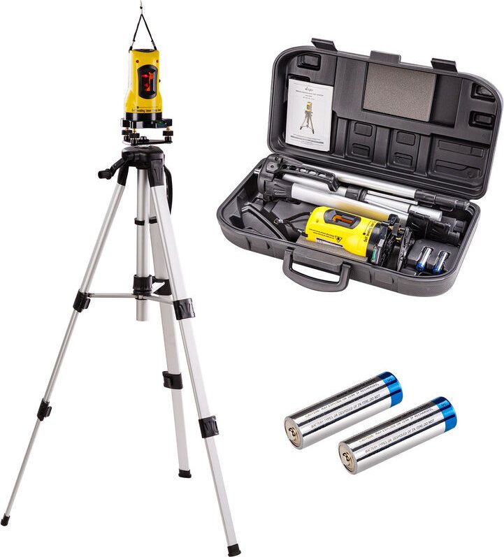 Thumbnail - Kreuzlinienlaser DKL360 mit Stativ und Koffer selbstnivellierend Linienlaser