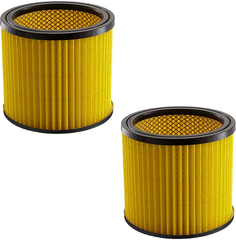 2x Trade-shop Rund-Filter / Lamellenfilter ersetzt 787421 für Thomas Multivac Studio 1235 Powerpack 1620 Silverstar 1220...