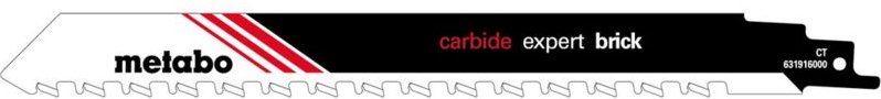Säbelsägeblatt expert brick 240 x 1,5 mm, hm, 12,7/ 2 tpi (631916000) - Metabo