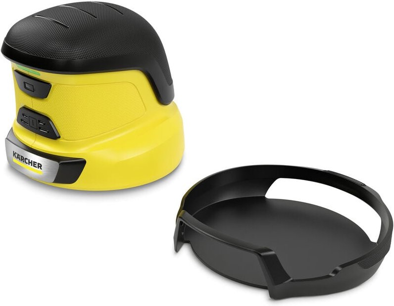 Elektrischer Eiskratzer KÄRCHER EDI 4: Mühelose Eisentfernung für Autoscheiben mit rotierender Scheibe – inklusive Schut...