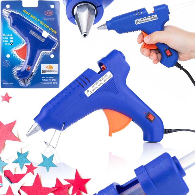 CreatiFix MiniStick 20W – Heißklebepistole 7 mm 20W 100–240V Schnell für Kinder DIY