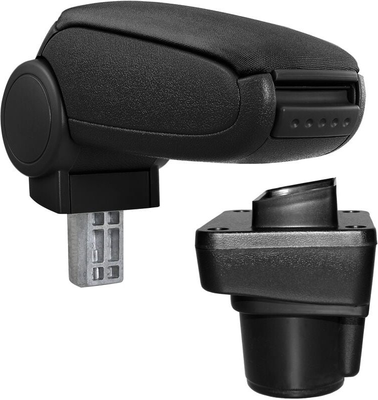 Pro.tec - Mittelarmlehne Ford Ka Plus mit Staufach Textil Schwarz