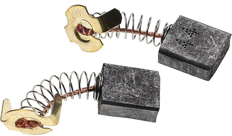 Vhbw - 2x Kohlebürste Motorkohle Schleifkohle 7 x 17 x 17mm kompatibel mit Hitachi G23SC2, G23SF, G18SH, G23SE, H60KA, H...