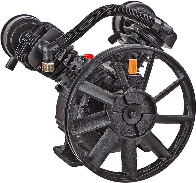 Dema - Ersatzaggregat Kompressor Aggregat V2-1500K für 50-100 Liter Kessel 2 Zylinder