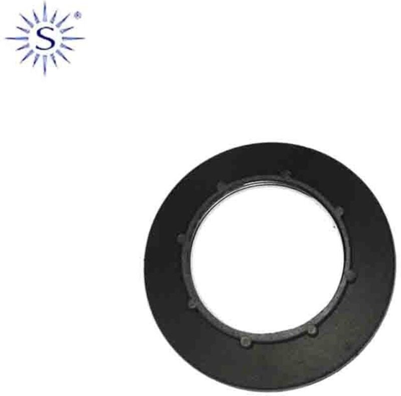 E27 Lampenfassung Unterlegscheibe Schwarz Solera 831-N