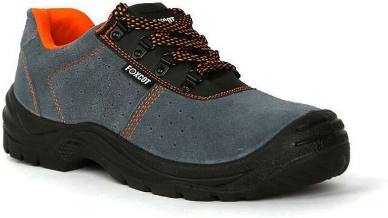 Foxcot Wasp Grey S1P SR Sicherheitsschuhe - 45 EU - Schwarze