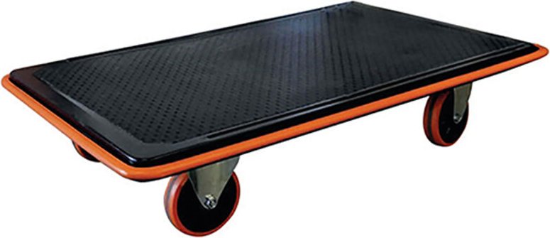 Stahlplatte - spurfreie Räder Ø 125 mm - Tragfähigkeit 300 kg - PA30