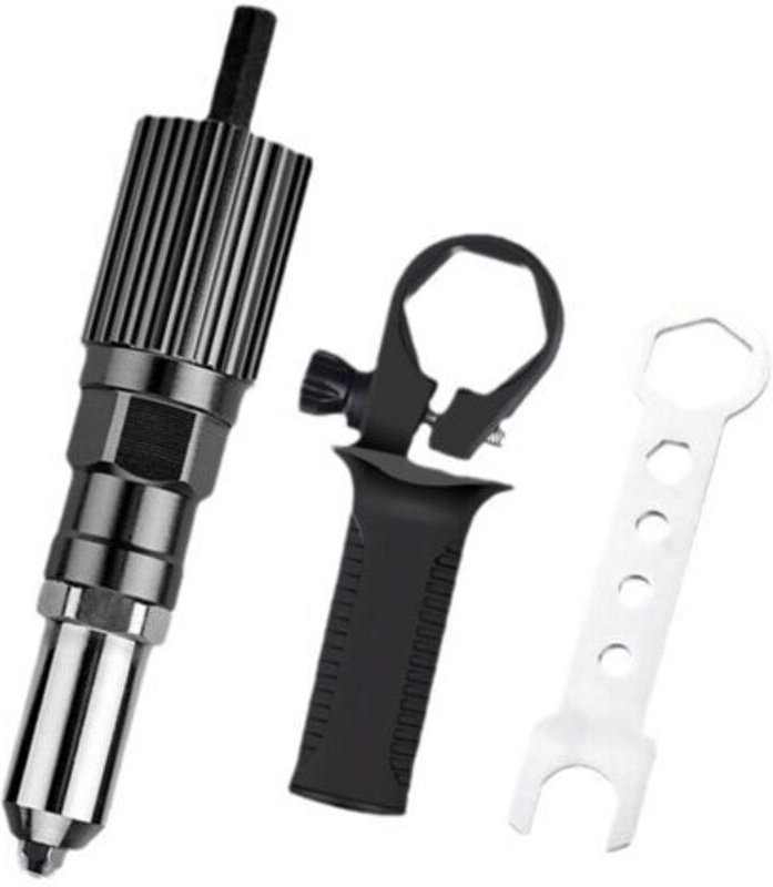 Nietwerkzeuge Nietbohreradapter Nietpistole Werkzeug zum Einsetzen von Muttern Nietmaschine Elektrische Nietmaschine