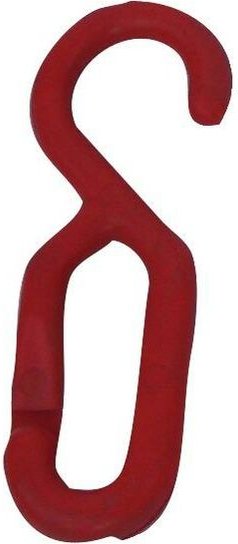 Hakenglied weiß Kunststoff 6 mm