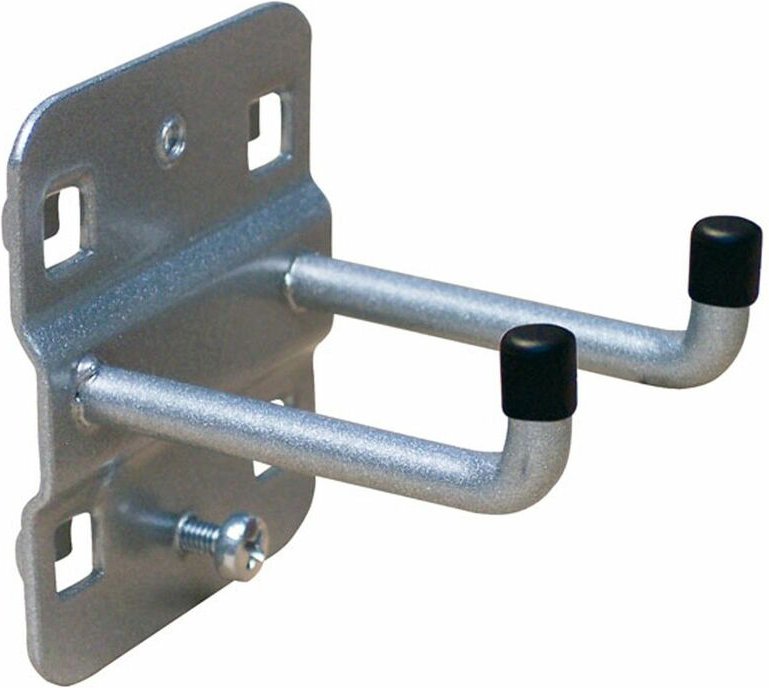 ADB - Werkzeughalter Lochwand Haken 35 - 200 mm doppelt mit senkrechten Hakenende