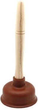 Spülkolben aus rotem Gummi