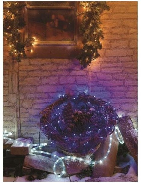 Giocoplast Natale - Minilucciola led blau 5 meter für den außenbereich mit spielen licht 14308839