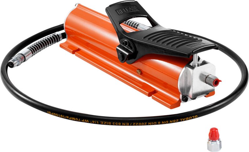 10.000 psi Lufthydraulikpumpe, 0,69 l Behälter, npt 3/8 Zoll Auslass, npt 1/4 Zoll Einlass, luftbetätigte Fußpumpe mit M...