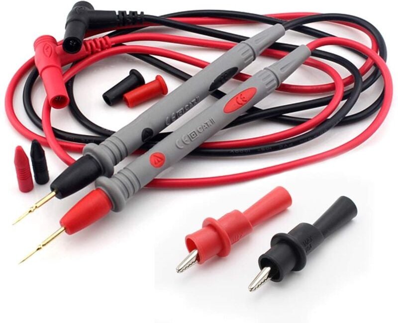 Dolaso - Multimeter-Messleitungssatz, Präzisions-Messleitung mit scharfer Sonde, 1000 v, 20 a, vergoldete Messleitungen ...