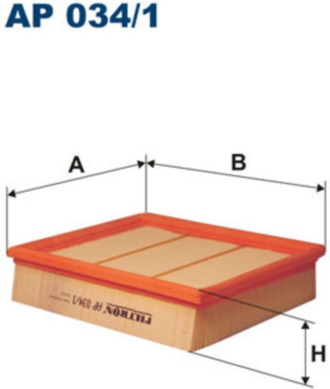 Luftfilter Ap0341 Filtron