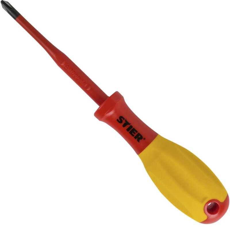 Pozidriv-Schraubendreher slimVDE+, pz 1 - Stier