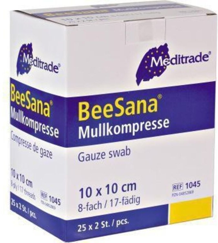 Kompresse ® 10 x 10 cm (b x l) 100 % ® 10 x 10 cm (b x l) 100 %