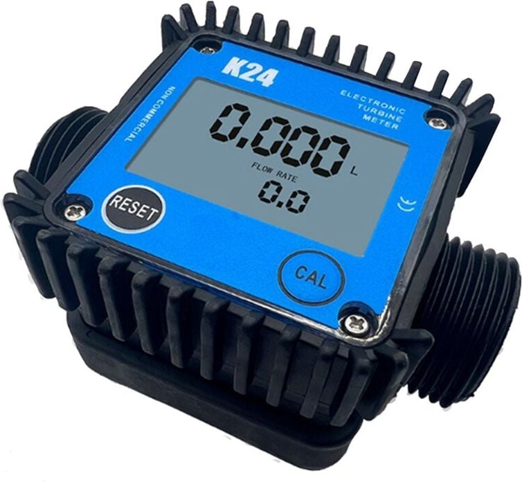 LCD-Kraftstoffdurchflussmesser K24 für Turbine, Digitaler -Kraftstoffdurchflussmesser, GüNstige Werkzeuge Zur Messung De...