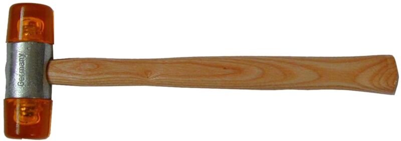 Thumbnail - SW-Stahl 51102L Plastikhammer 35 mm mit Esche-Holzstiel I Hammer aus Plastik 390 g I Kunststoffhammer