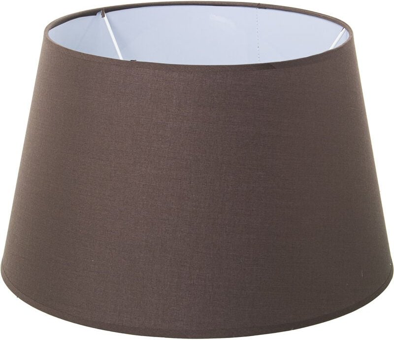 Dunkelbrauner Polyester -Lampenschirm ° 30/° 40x25cmpour Alle Stile, um dem Haus eine Note zu verleihen