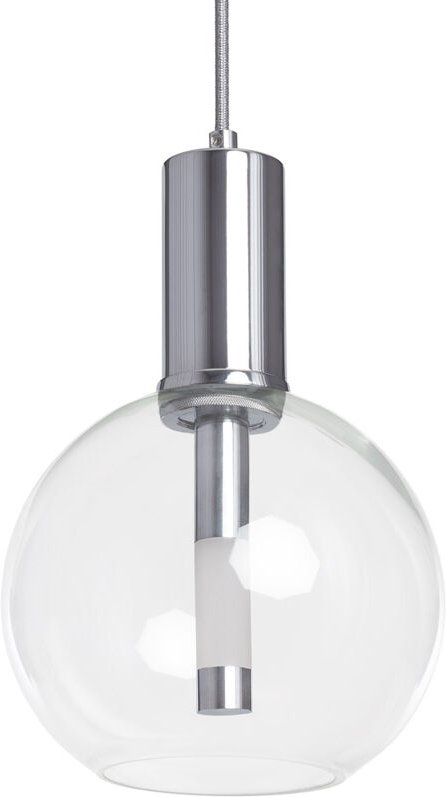 Led Pendelleuchte 5W Metall und Glas Ludvika Chrom