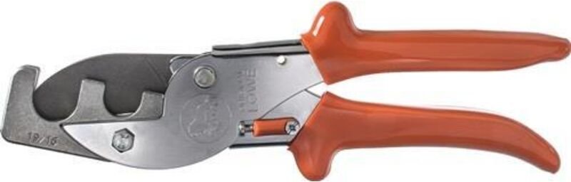 Original Löwe - Rohrschere 3.204 für Rohre ø 20 und 25 mm Länge 215 mm