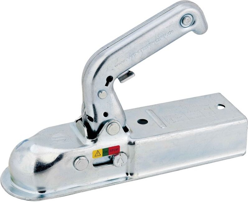 Maxter - Anhängevorrichtung für Anhänger zur Befestigung an quadratischen Pfosten von 60 mm