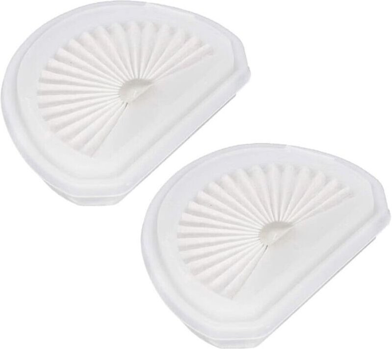 Packung mit 2 Ersatzkartuschen für Black & Decker Dustbuster VLPF10 Serie Staubsaugerfilter HLVA315J 320J 325J.