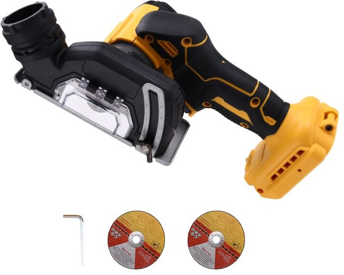 3 Zoll Mini-Winkelschleifer, schnurloses elektrisches Trennwerkzeug, Kreissäge, Stromversorgung für 18 v 20 v Akku