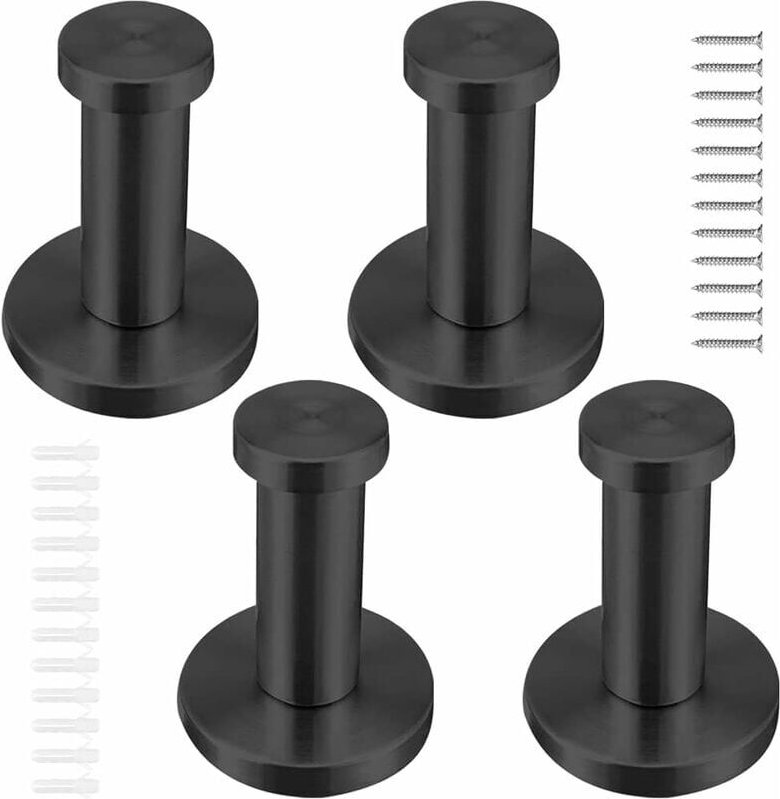 Badezimmerhaken aus Edelstahl, Kleiderhaken, Wandhaken und Handtuchhaken können in Badezimmern, Garderoben, Fluren und K...